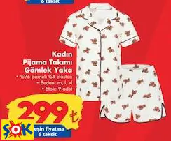 KADIN PİJAMA TAKIMI GÖMLEK YAKA KADIN PİJAMA TAKIMI GÖMLEK YAKA